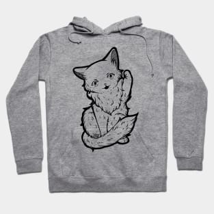 Kitty Final Boss Illustration Hoodie